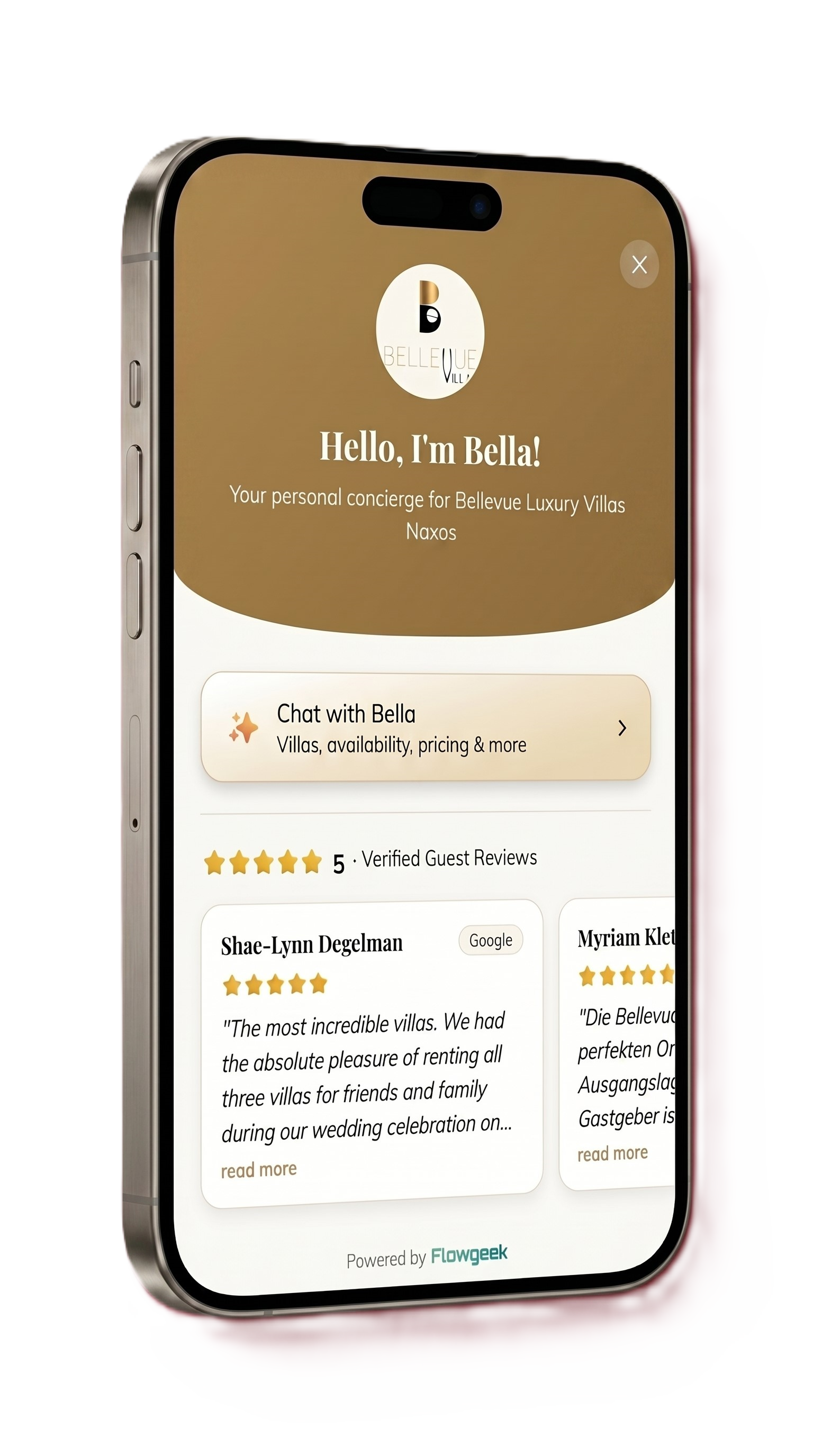 Bellevue chatbot screenshot 2